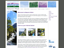 Tablet Screenshot of natureswork.co.uk
